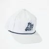 GolfRoots Boge Play Your Slice Rope Hat - Grey
