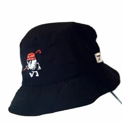 GolfRoots Boge Tom Shanks Bucket Hat - Black