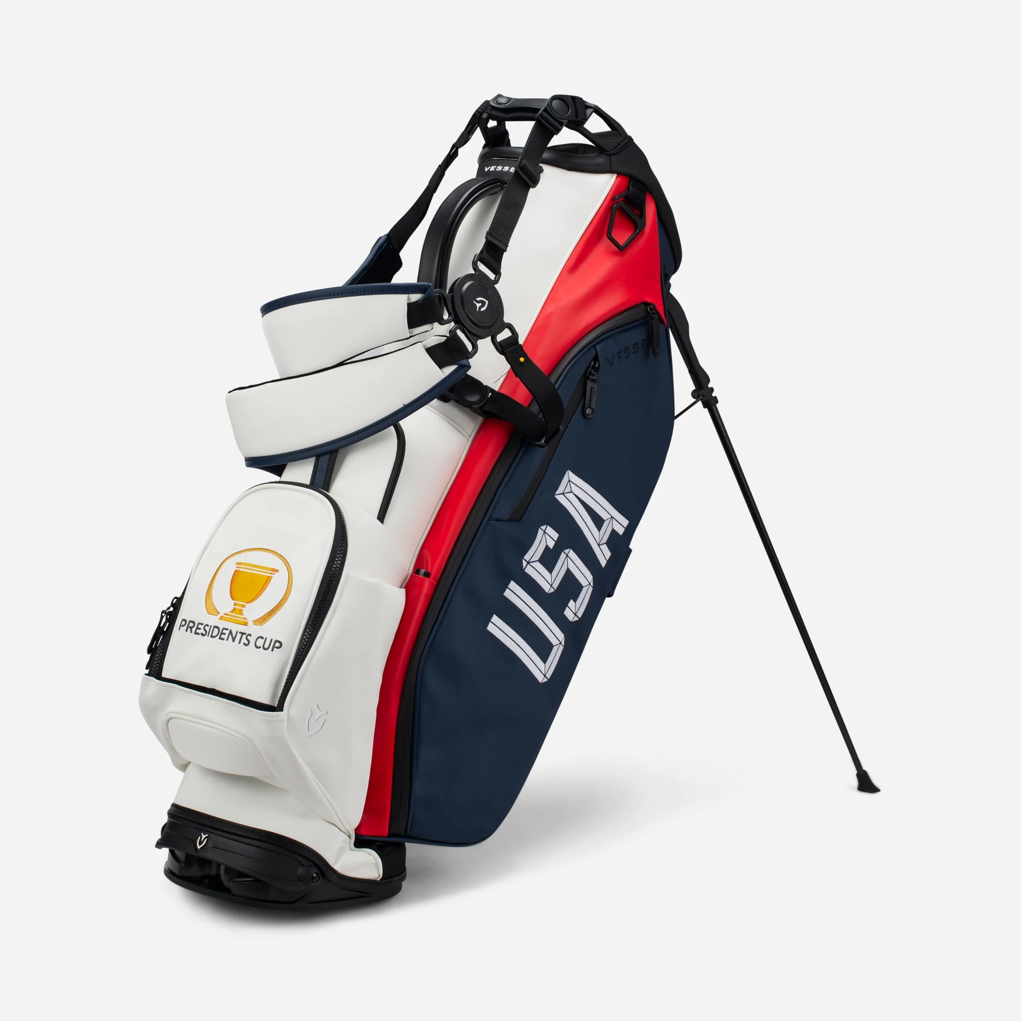 VESSEL - Collaboration 2022 Presidents Cup USA Stand Bag - Image 6